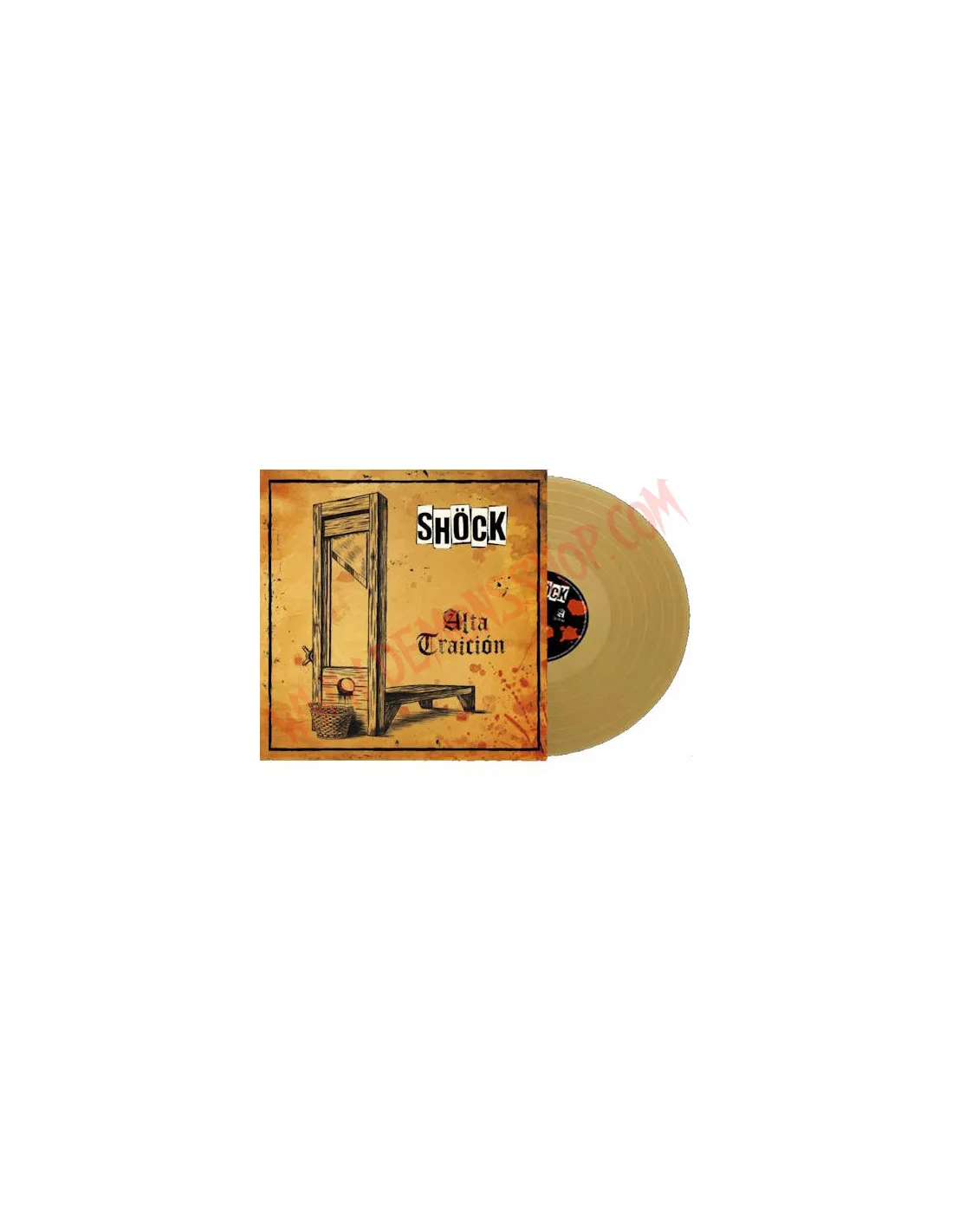Vinilo LP Shöck ‎– Alta traición